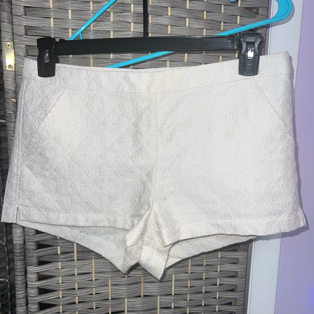 Abercrombie & Fitch White Shorts